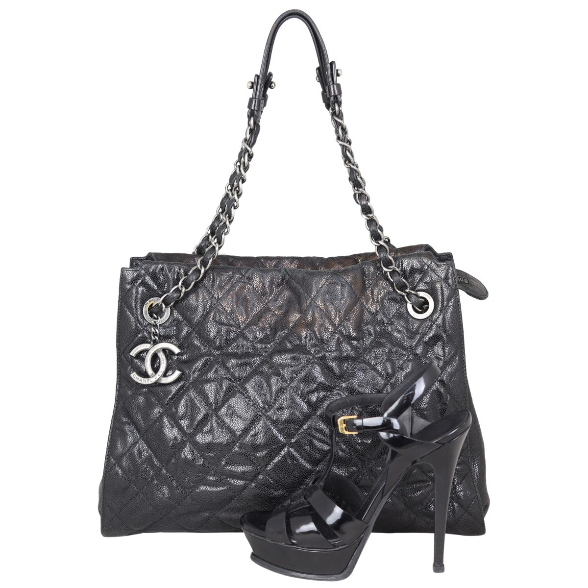 Chanel CC Chain Tote Shoe

