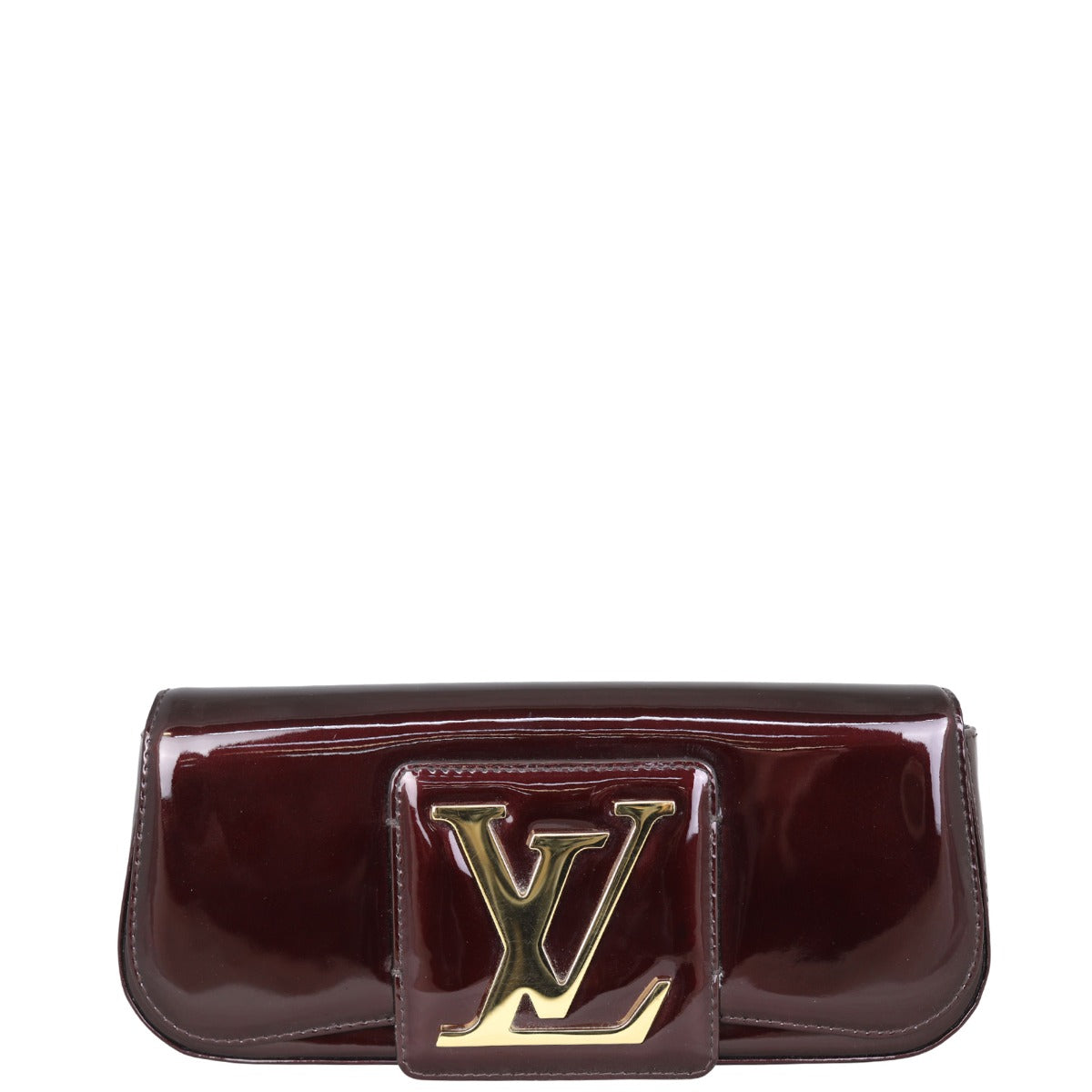 Louis Vuitton SoBe Clutch Vernis Front
