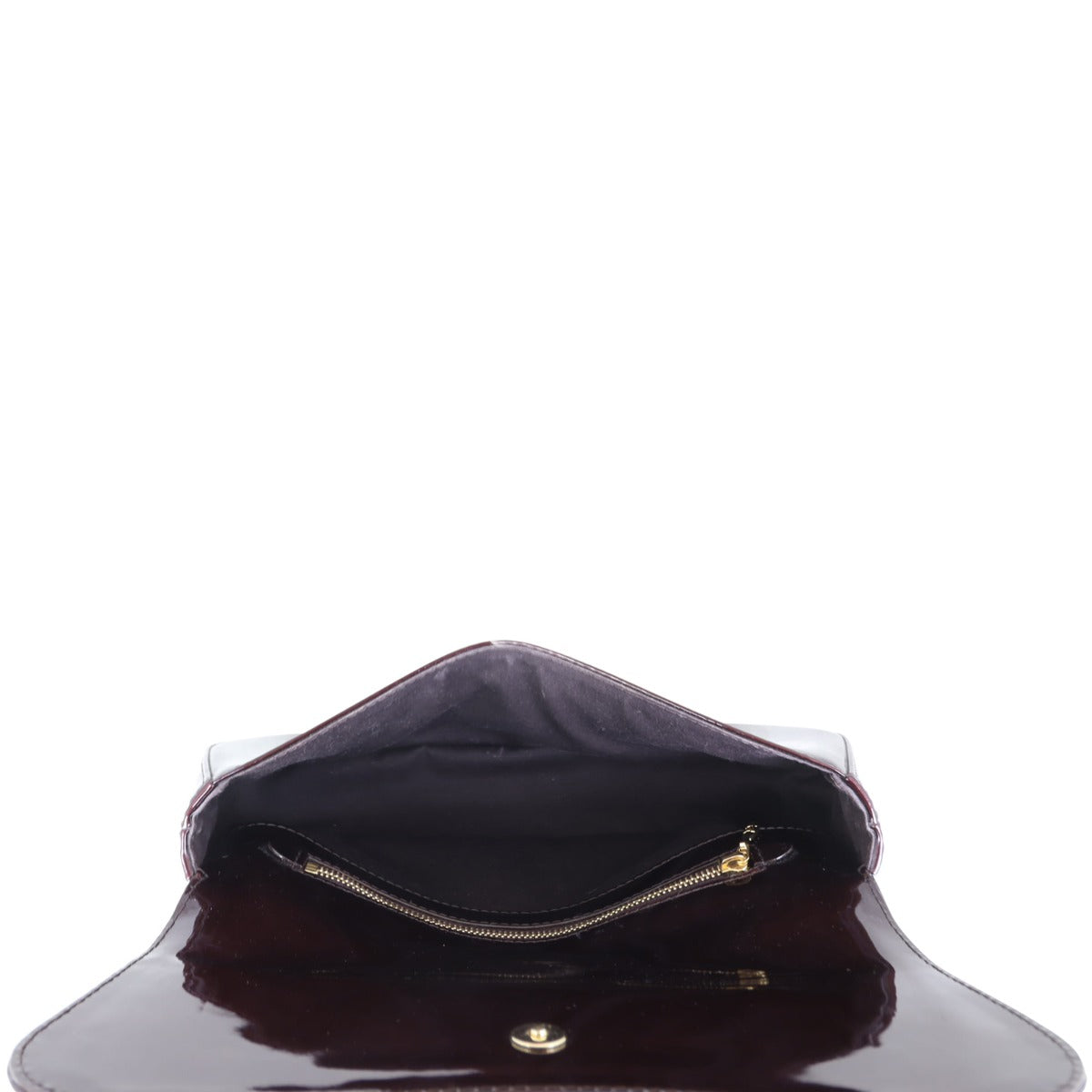 Louis Vuitton SoBe Clutch Vernis Whole interior
