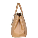 Prada Saffiano Lux Galleria Double Zip Tote Medium Side
