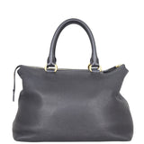 Prada Vitello Daino Zip Tote Back
