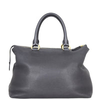 Prada Vitello Daino Zip Tote Back
