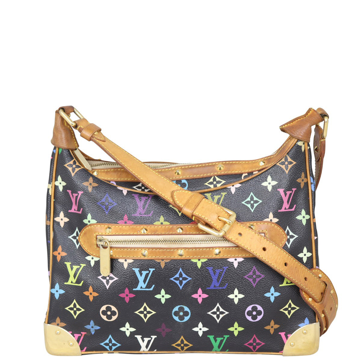 Louis Vuitton Boulogne Monogram Multicolore Front