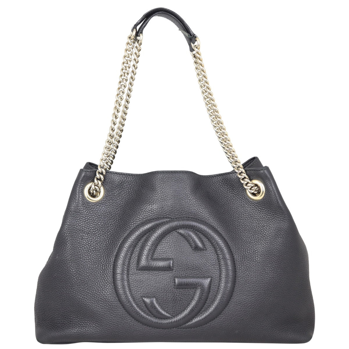 Gucci Soho Chain Shoulder Bag Medium Front
