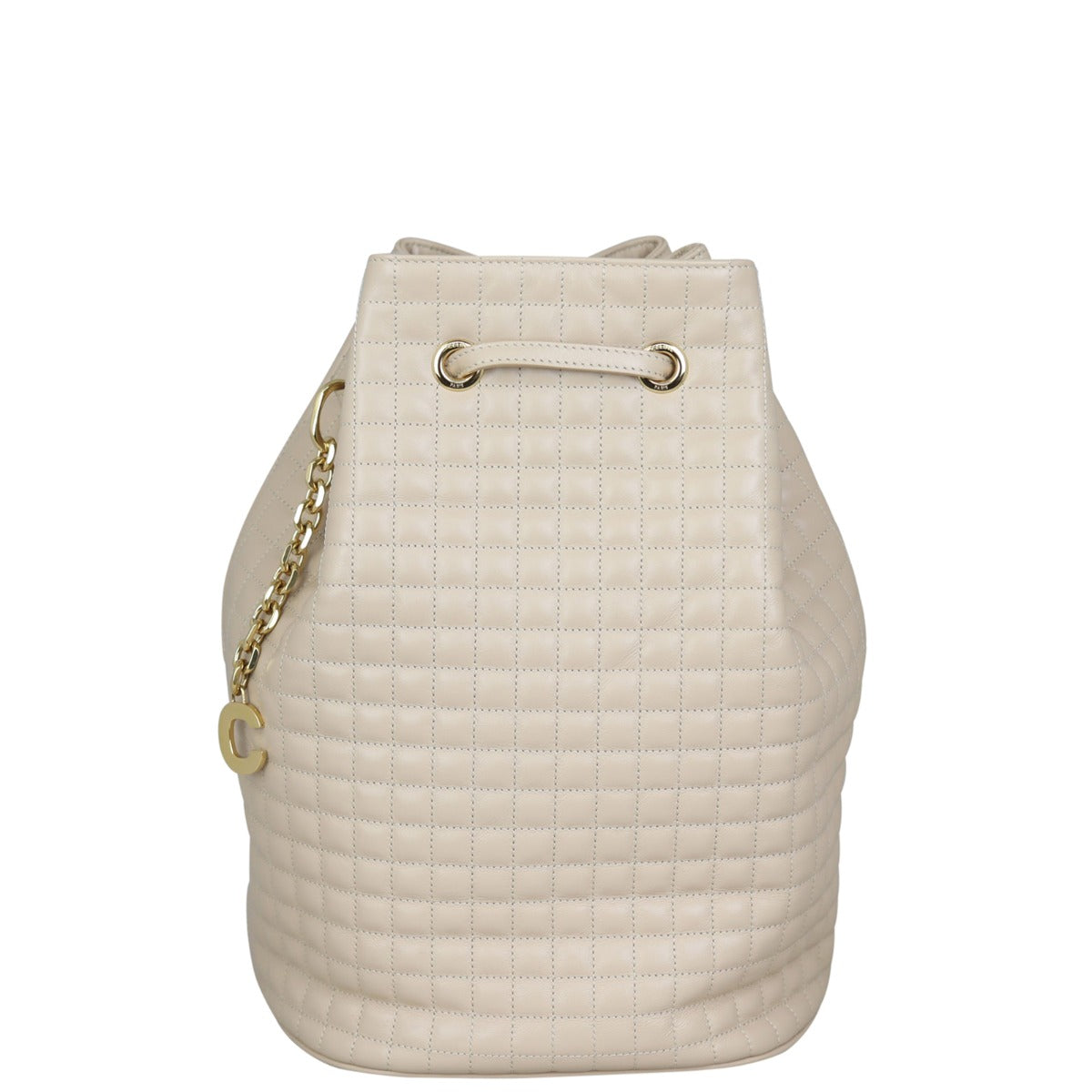 Celine C Charm Backpack Small Front
