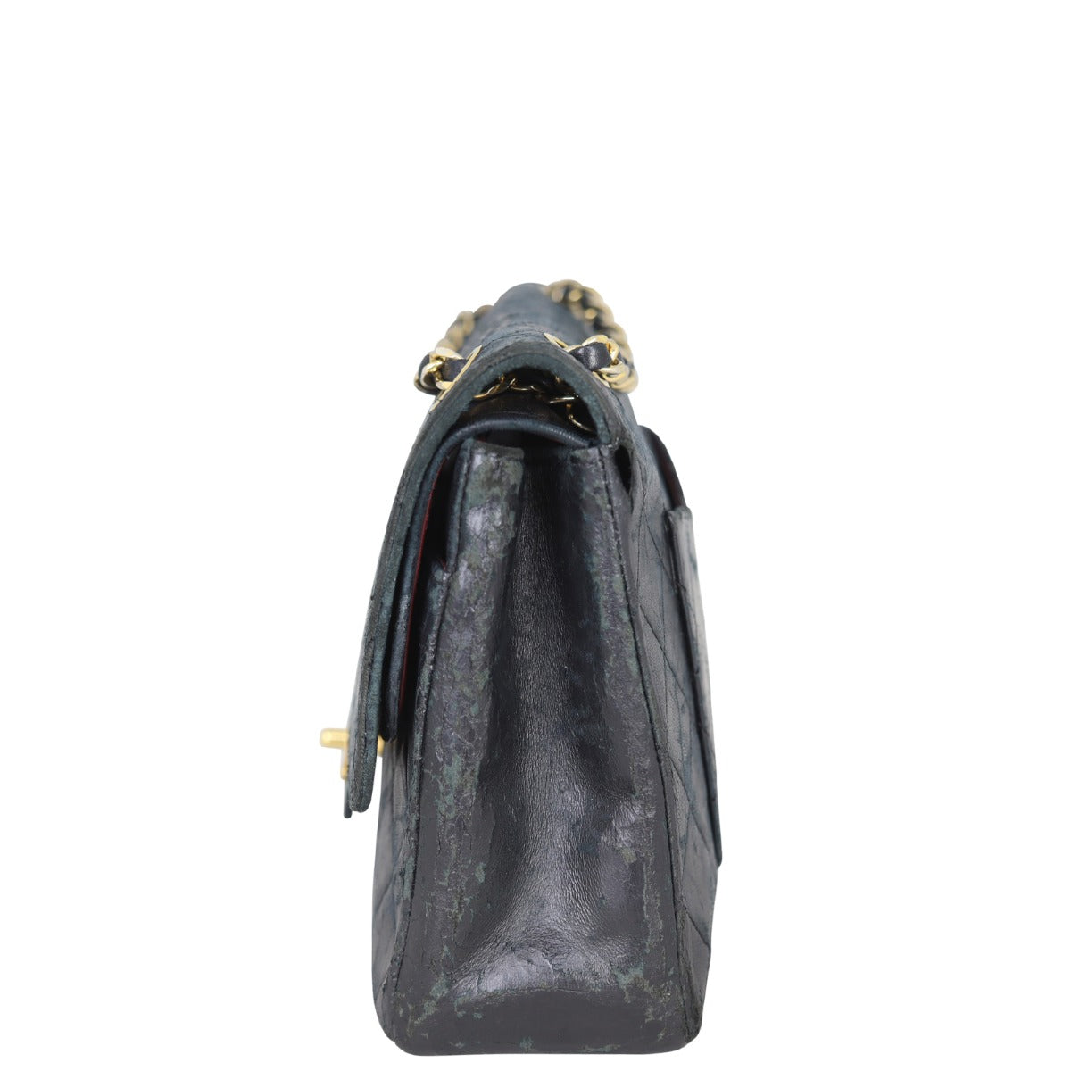 Chanel Classic Double Flap Medium Side
