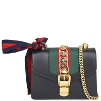 Gucci Sylvie Mini Chain Bag Front
