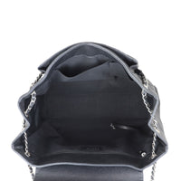 Chanel Paris-Edinburgh Quilted Flap Large Tote Whole interior
