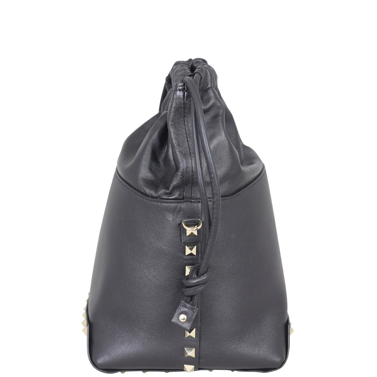 Valentino Rockstud Mini Bucket Bag Side
