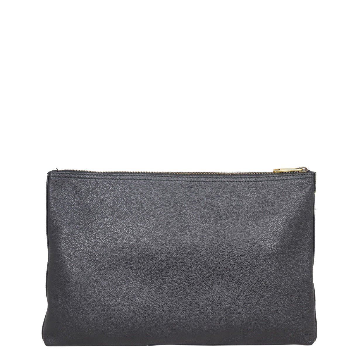 Gucci Logo Print Leather Pouch Back
