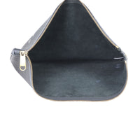 Gucci Logo Print Leather Pouch Whole interior
