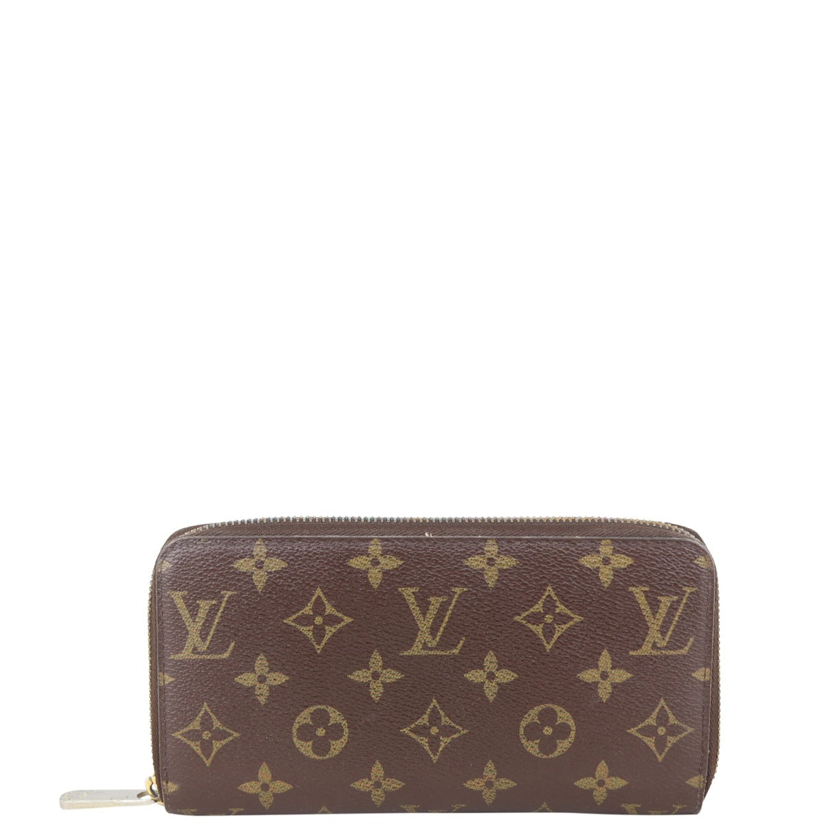 Louis Vuitton Zippy Wallet Monogram Front

