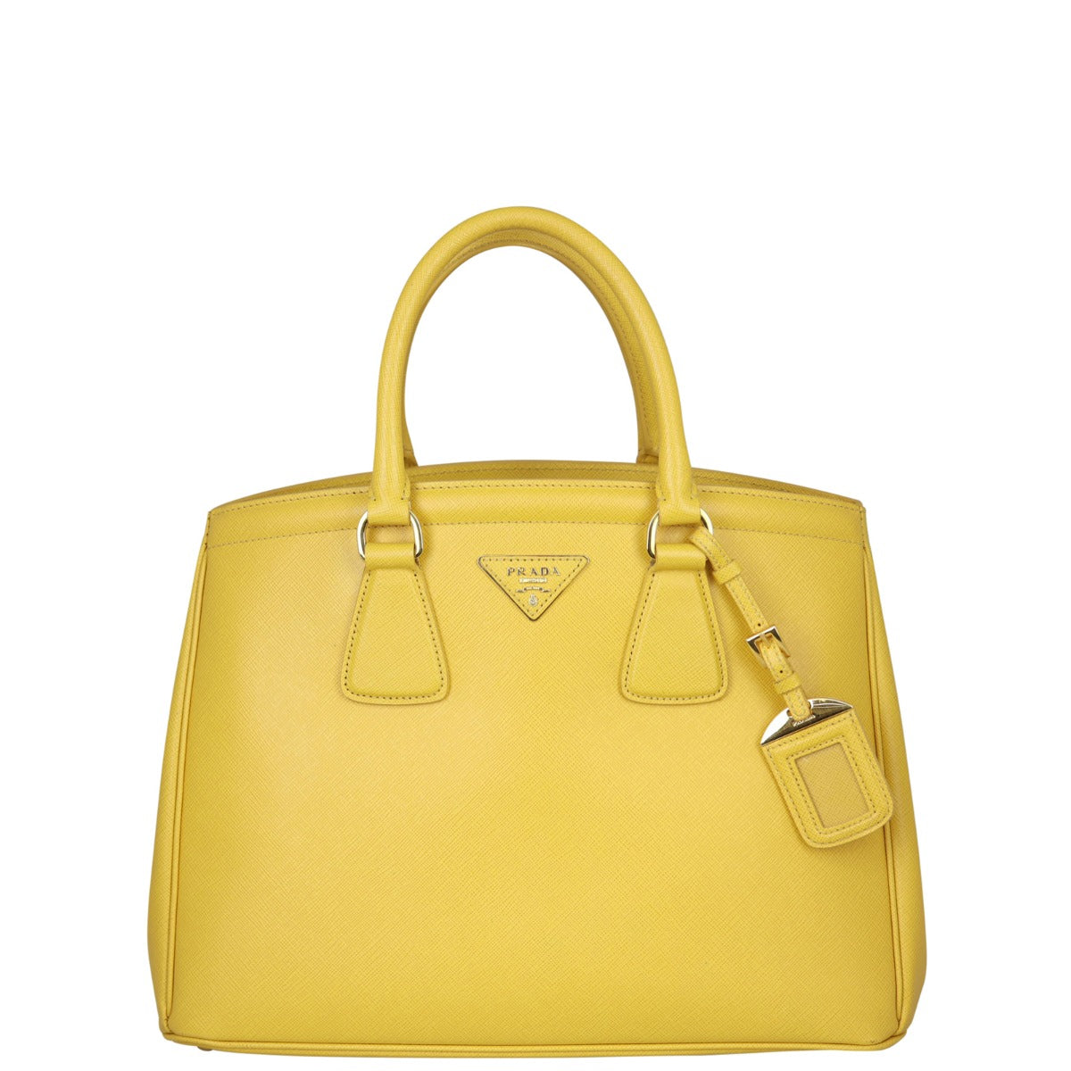 Prada Saffiano Lux Parabole Tote Front
