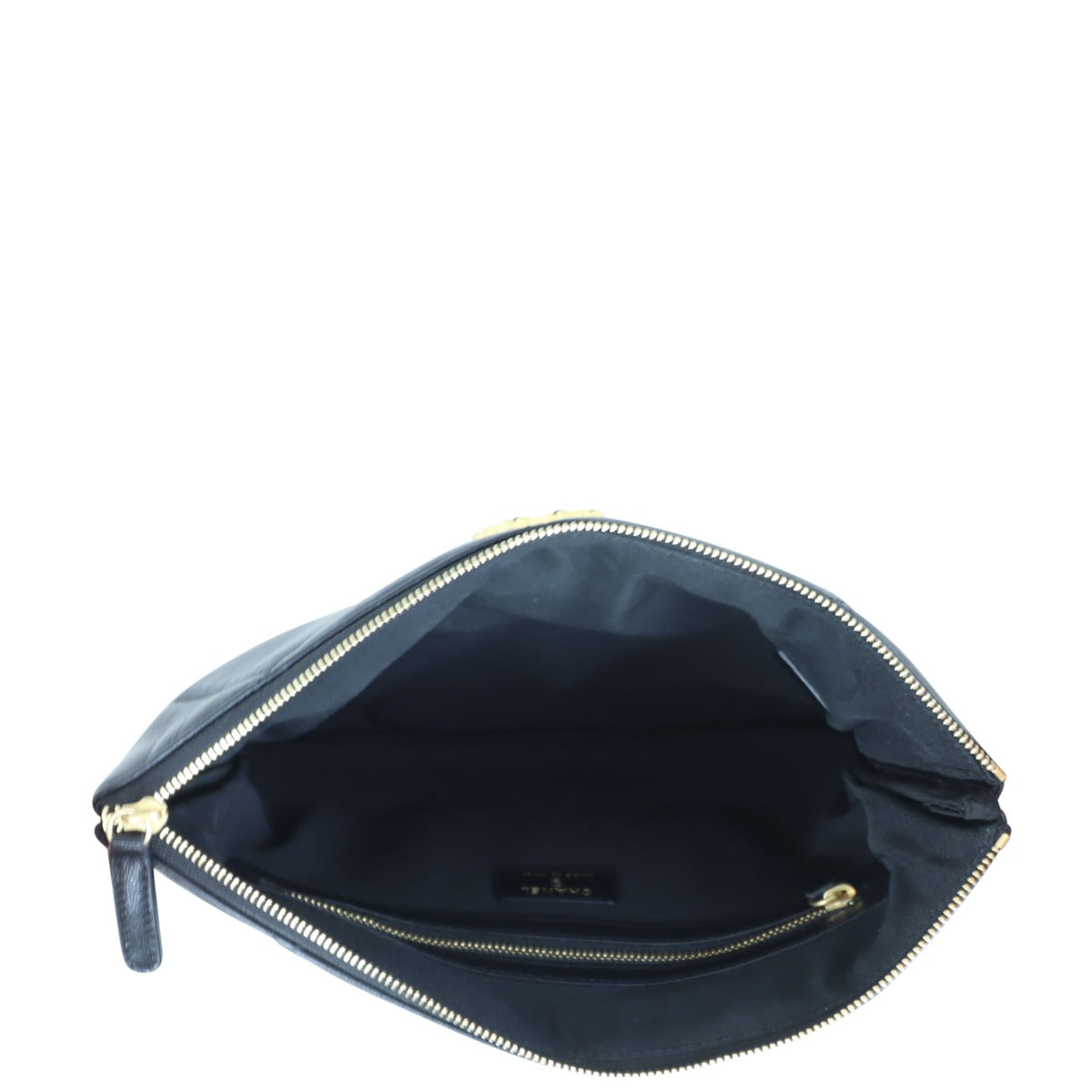 Chanel 19 Pouch Whole interior
