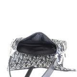 Dior Oblique Saddle Bag Whole interior
