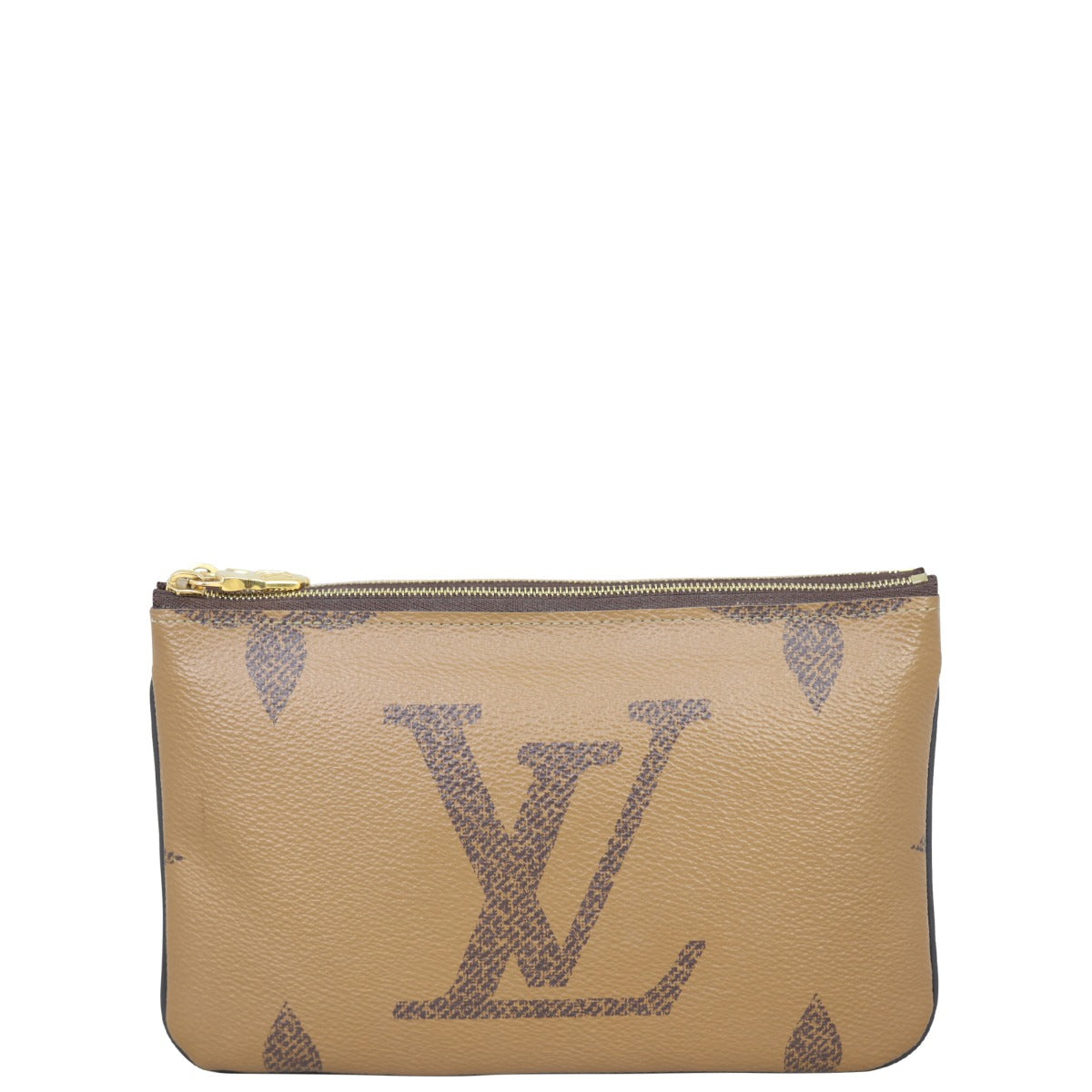 Louis Vuitton Pochette Accessories Damier Ebene Front
