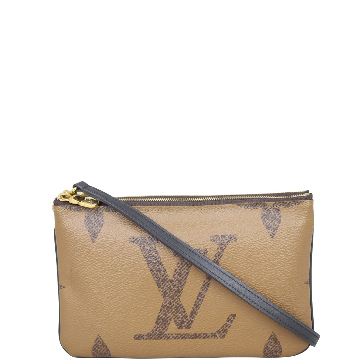 Louis Vuitton Pochette Accessories Damier Ebene Front
