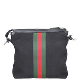 Gucci Web Messenger Bag Techno Canvas Back
