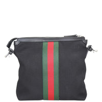 Gucci Web Messenger Bag Techno Canvas Back
