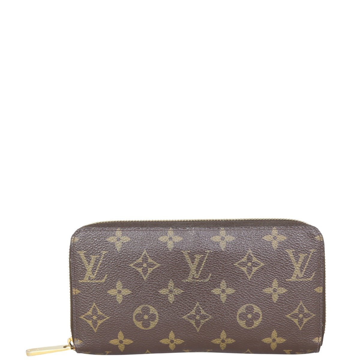 Louis Vuitton Zippy Wallet Monogram Front
