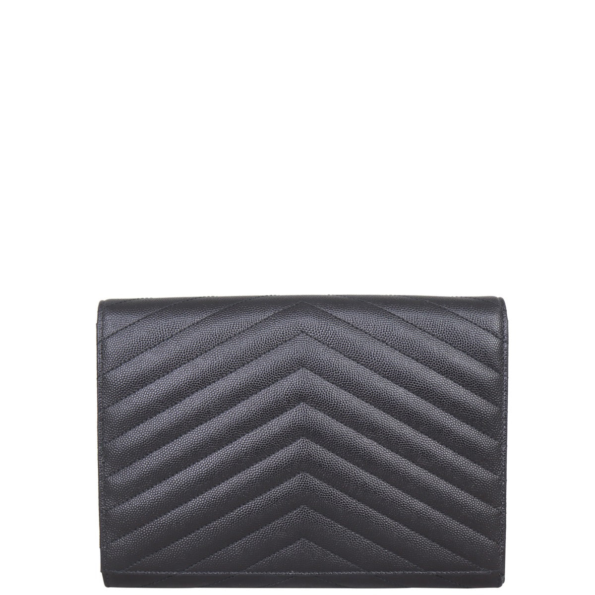 Saint Laurent Monogram Envelope Clutch Back
