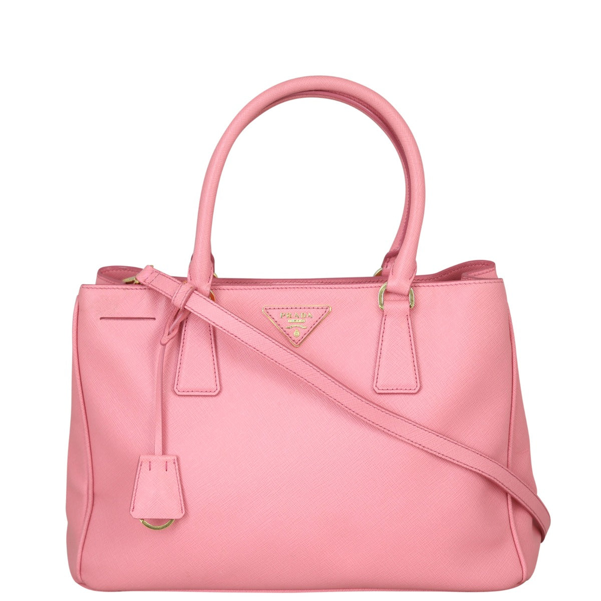 Prada Saffiano Lux Tote Medium Front
