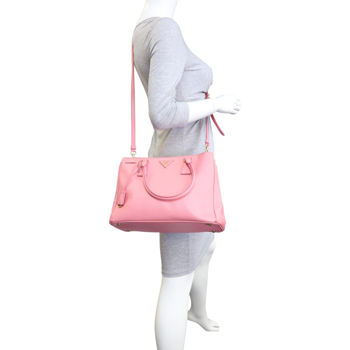 Prada Saffiano Lux Tote Medium Mannequin
