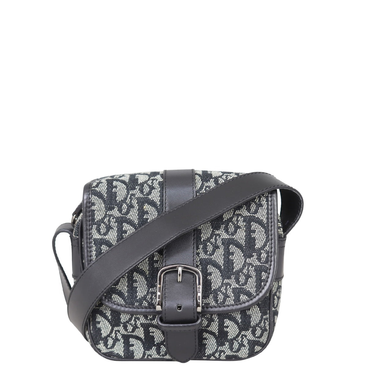 Dior Oblique Small Vintage Crossbody Front
