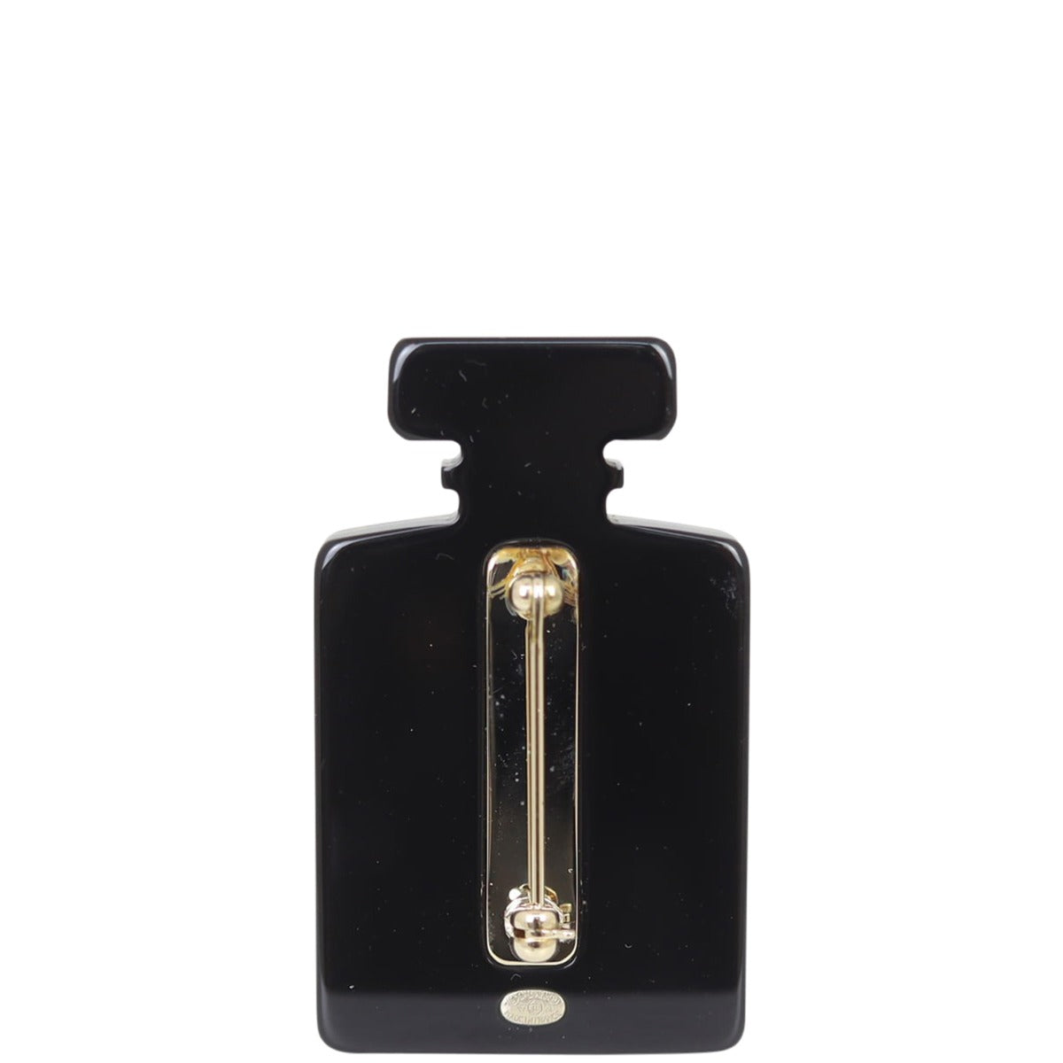 Chanel No.5 Bottle Brooch Back
