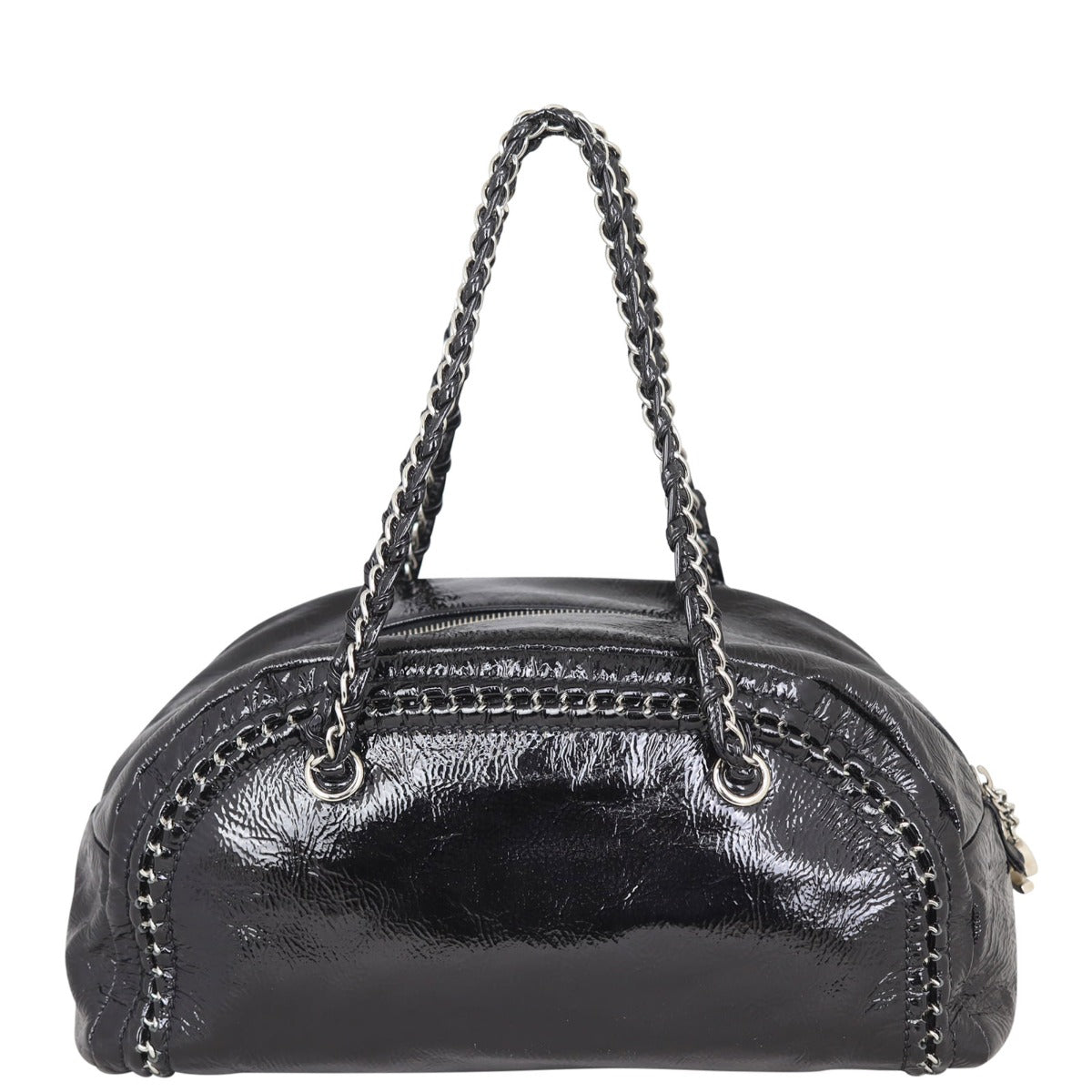 Chanel Luxe Ligne Bowler back
