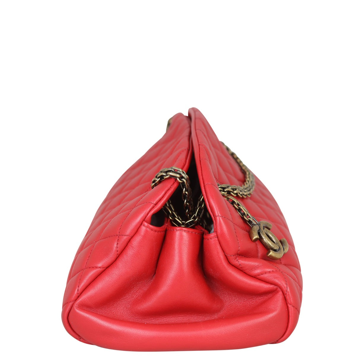 Chanel Just Mademoiselle Bowler Medium Side
