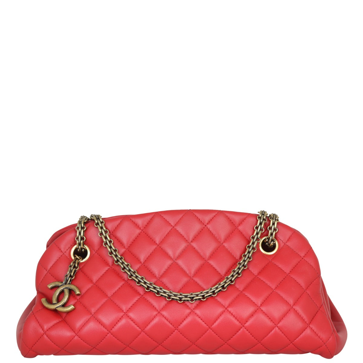 Chanel Just Mademoiselle Bowler Medium Front
