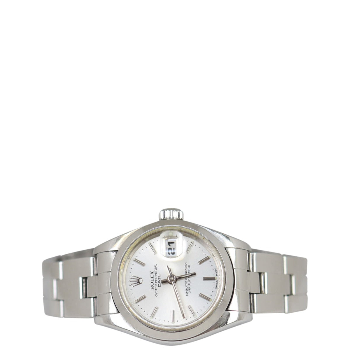 Rolex Oyster Perpetual Lady Date Front
