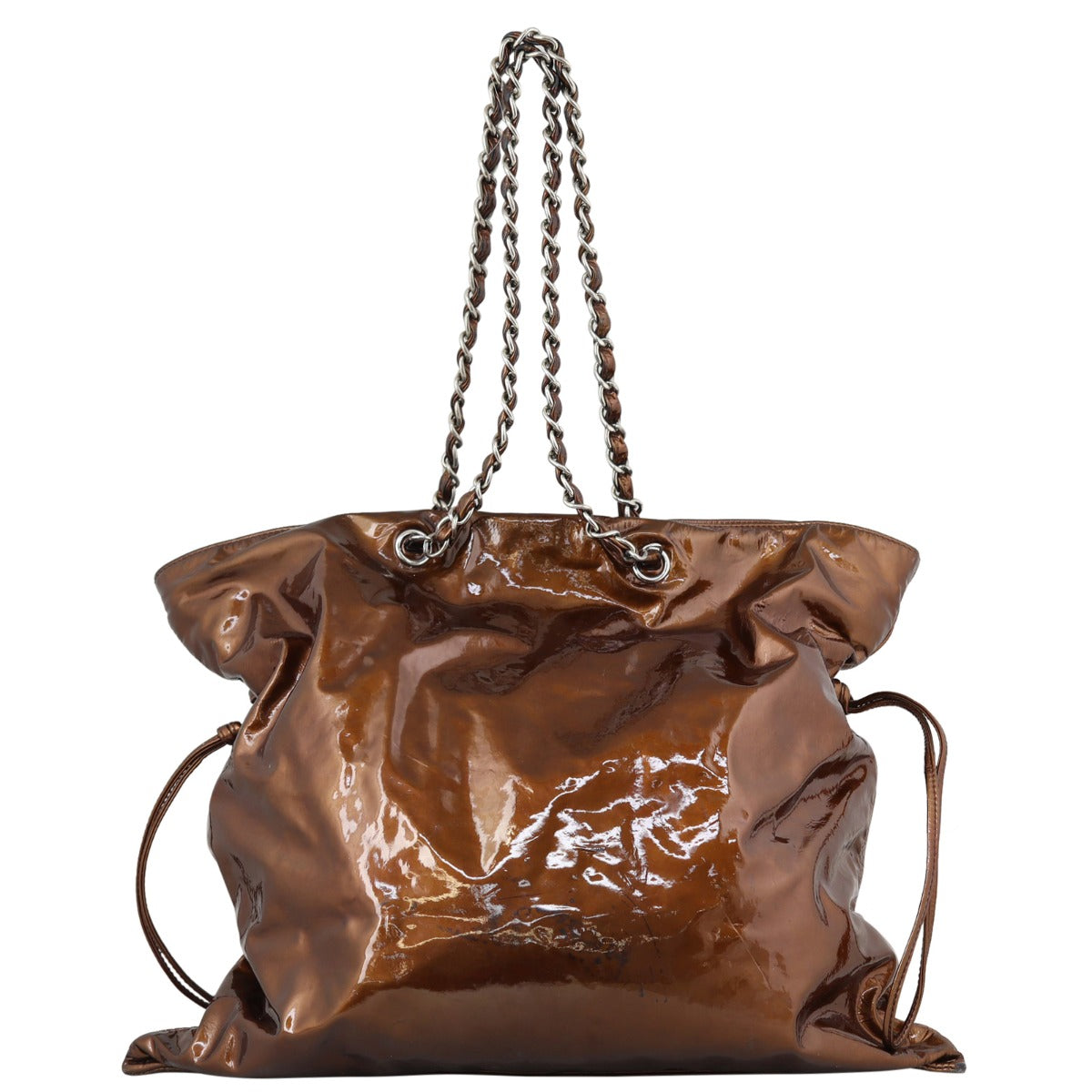 Chanel Patent Bon Bon Tote Back
