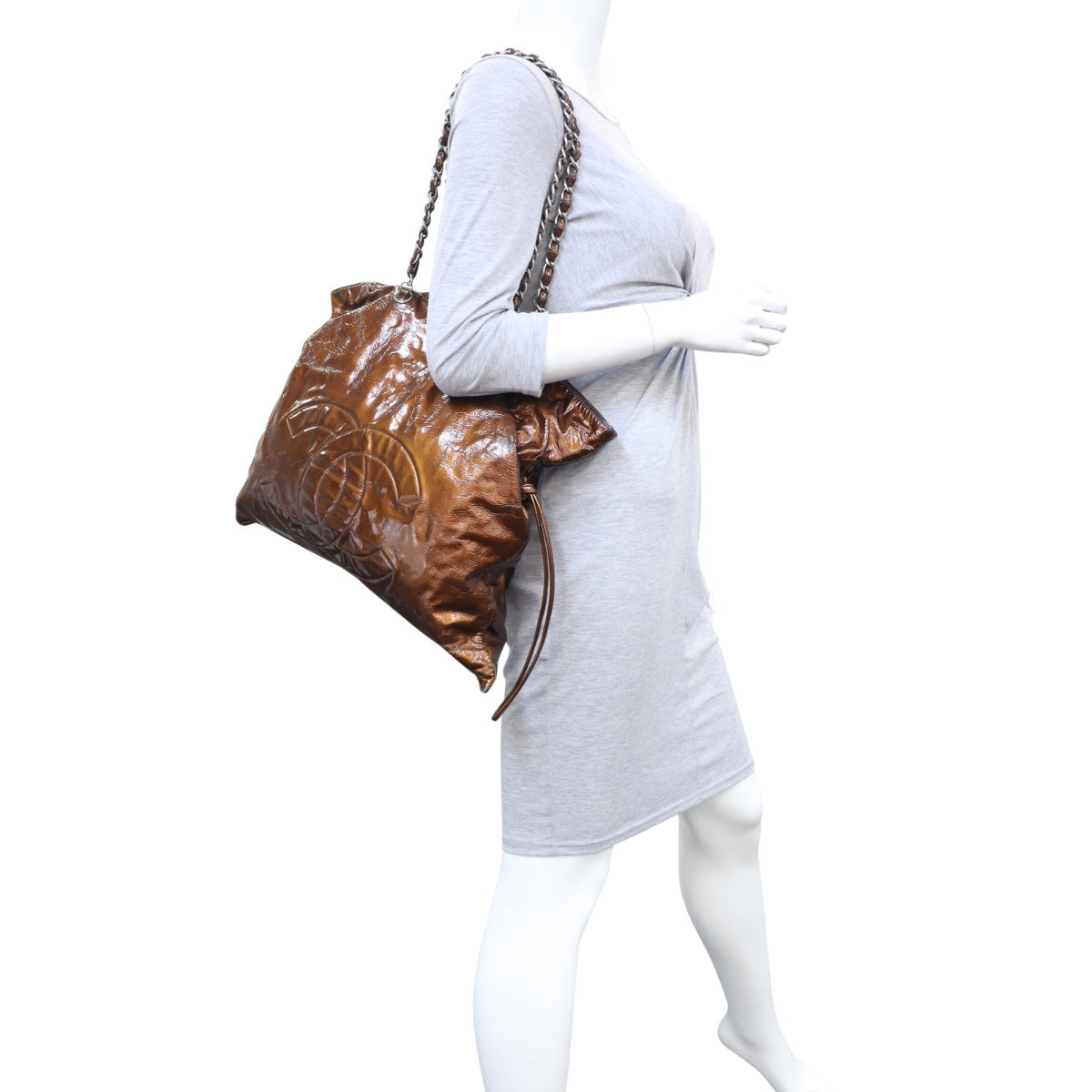 Chanel Patent Bon Bon Tote Mannequin
