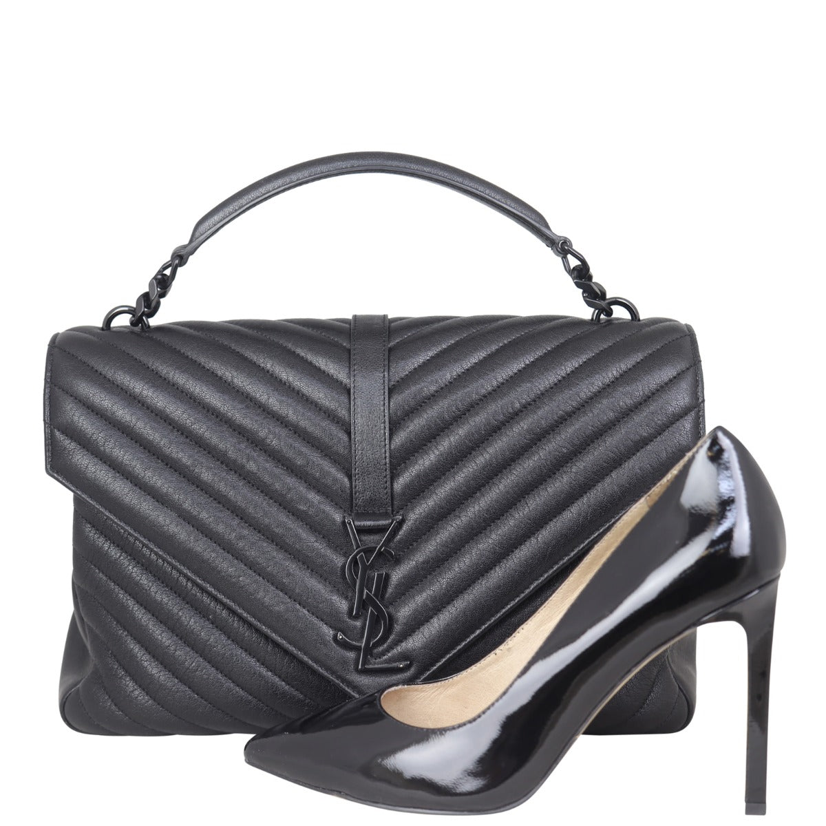 Saint Laurent College Large Shoe
