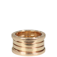 Bvlgari B.Zero1 18k Rose Gold Four Band Ring