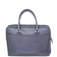 Prada Saffiano Zip Briefcase Bag Back
