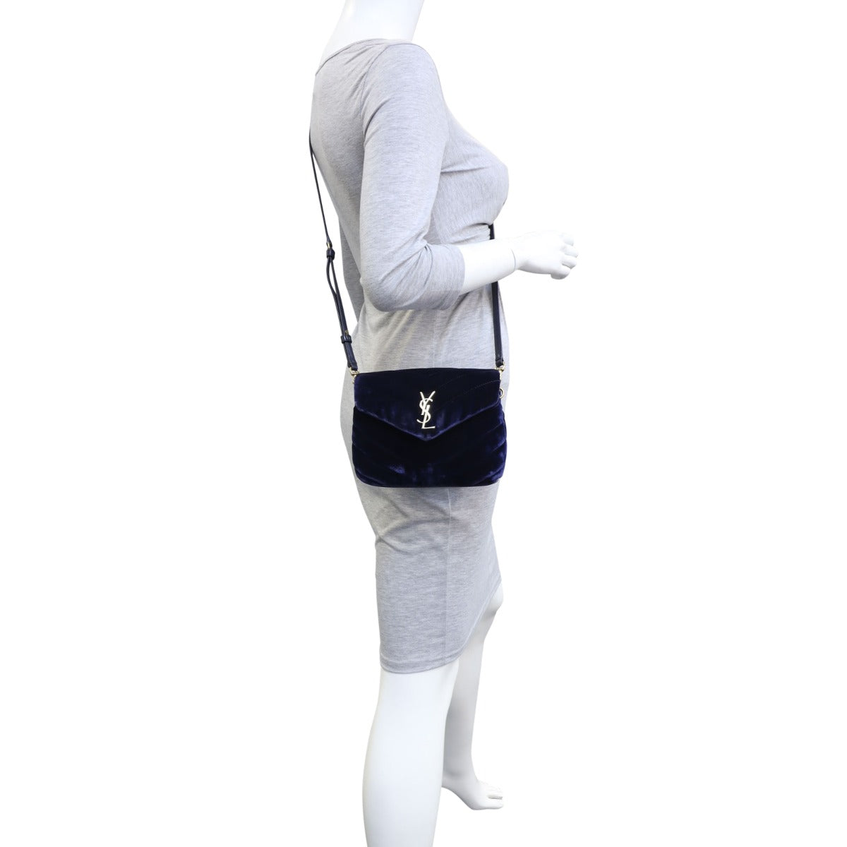 Saint Laurent Toy Loulou Velvet Mannequin
