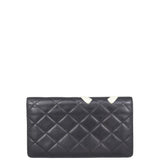Chanel Ligne Cambon Yen Wallet Back
