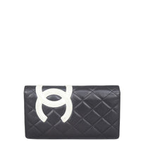 Chanel Ligne Cambon Yen Wallet Front
