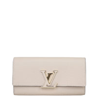 Louis Vuitton Capucines Long Wallet Front
