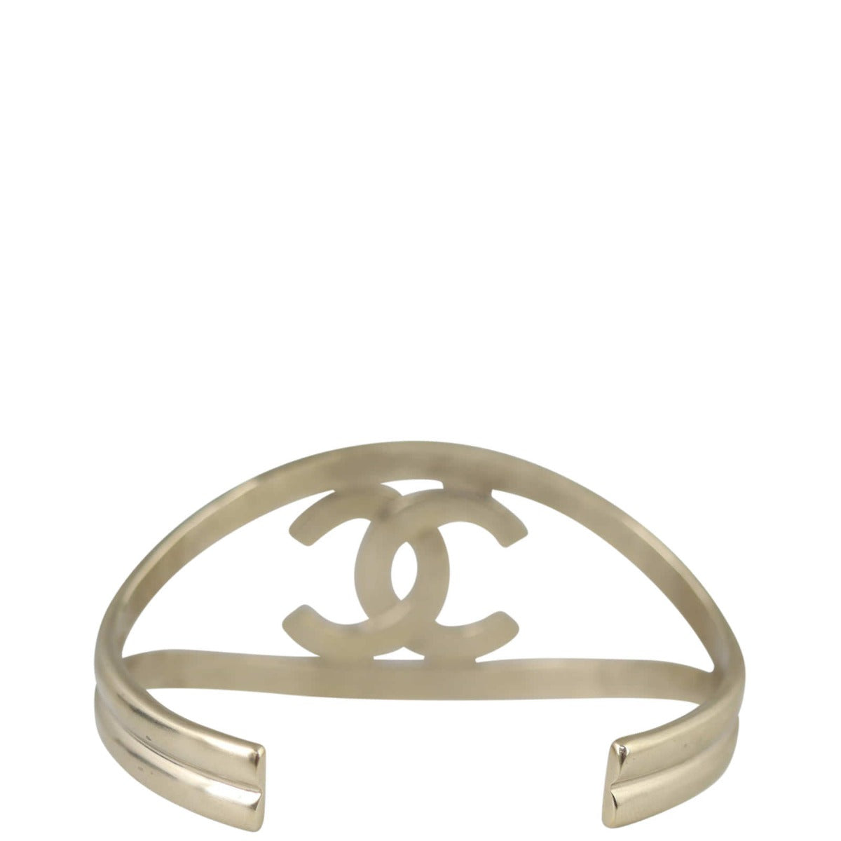 Chanel CC Logo Cuff Back