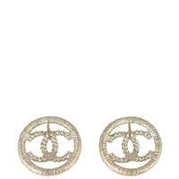 Chanel Twisted CC Earrings Back