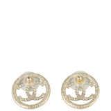 Chanel Twisted CC Earrings Back