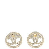 Chanel Twisted CC Earrings Back