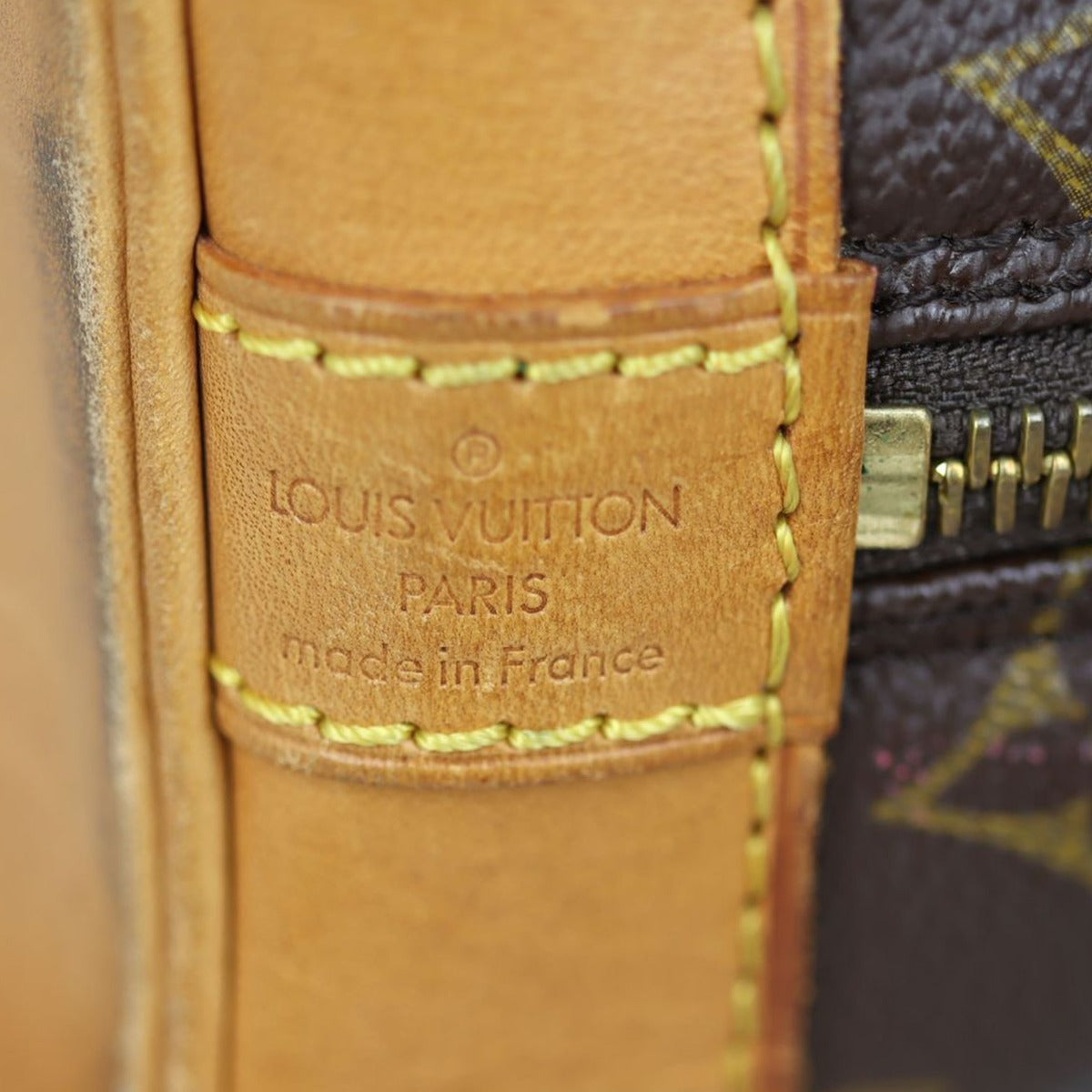 Louis Vuitton Alma PM Monogram Stamp
