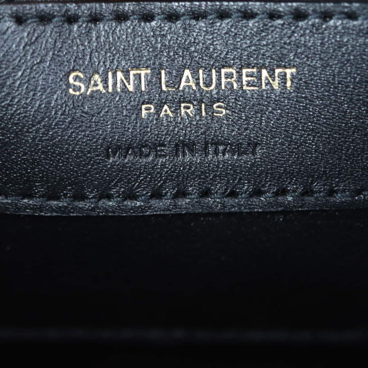 Saint Laurent Cassandra Top Handle Mini Stamp
