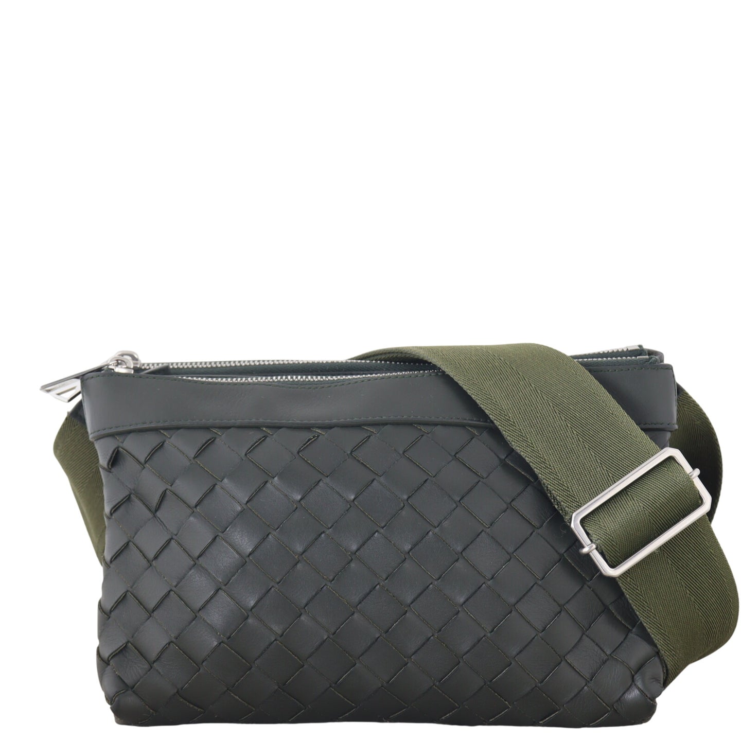 Bottega Veneta Intrecciato Double Pouch Crossbody_IMG_5094.jpeg