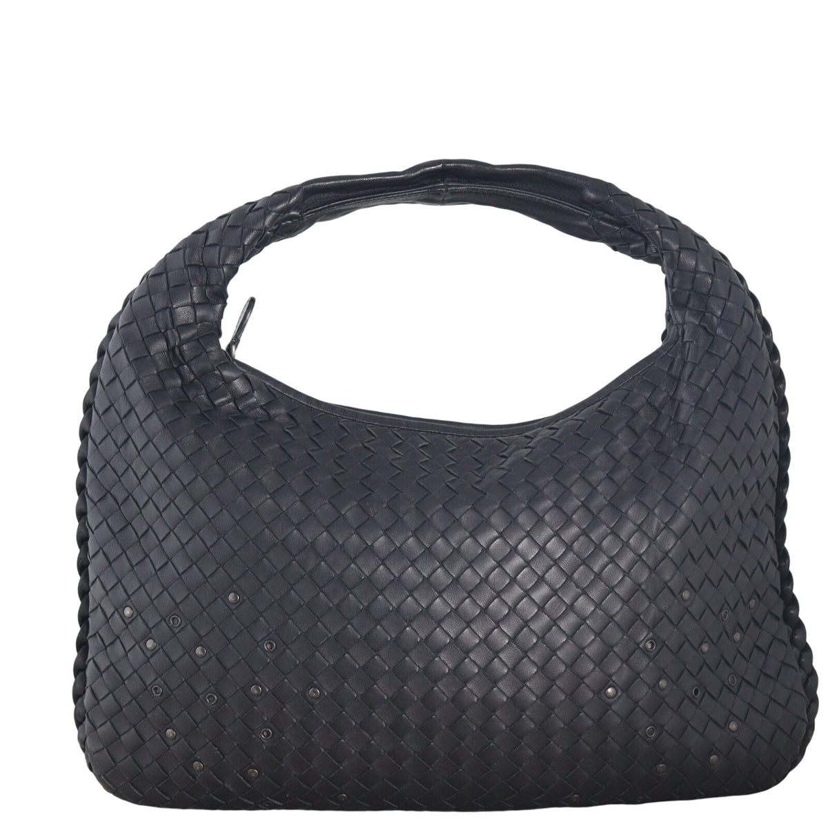 Bottega Veneta Intrecciato Grommet Hobo_IMG_6090.jpeg